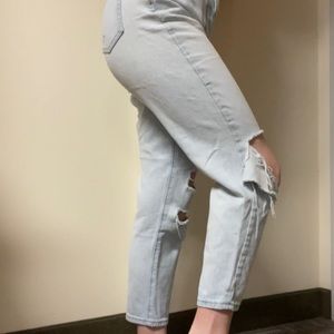 Brandy Melville Ripped Denim Jeans